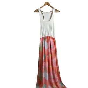 Newbury Kustom Maxi Dress Floral Pleated